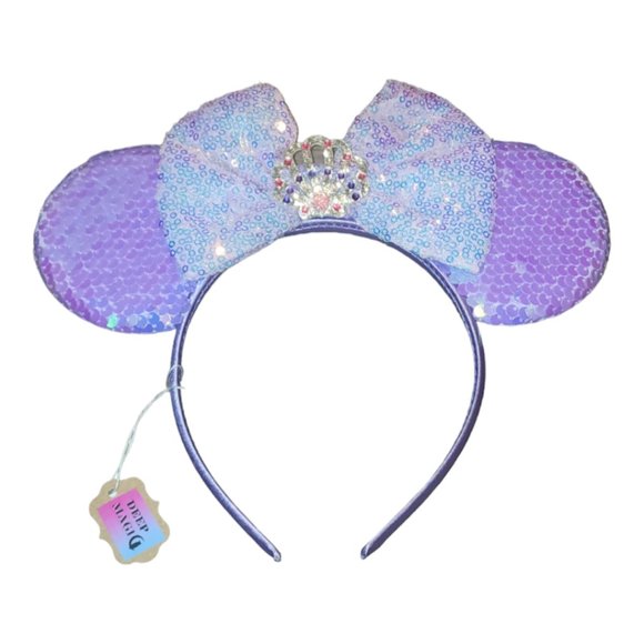 NWT Handmade 'Deep Magic' Mermaid Mouse Ears - Picture 2 of 9